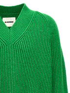 Bicolor Cotton Cardigan