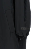 Black Polyester Parka