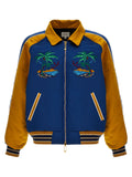 Multicolor Polyester Bomber