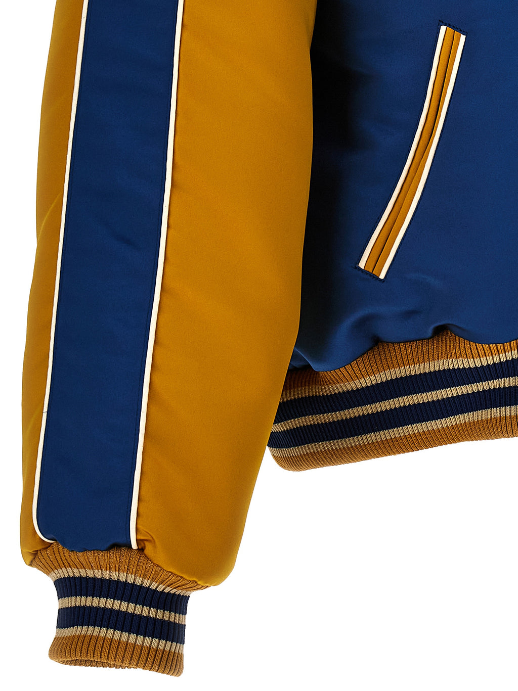 Multicolor Polyester Bomber