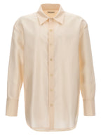 Beige Acetate Blouse