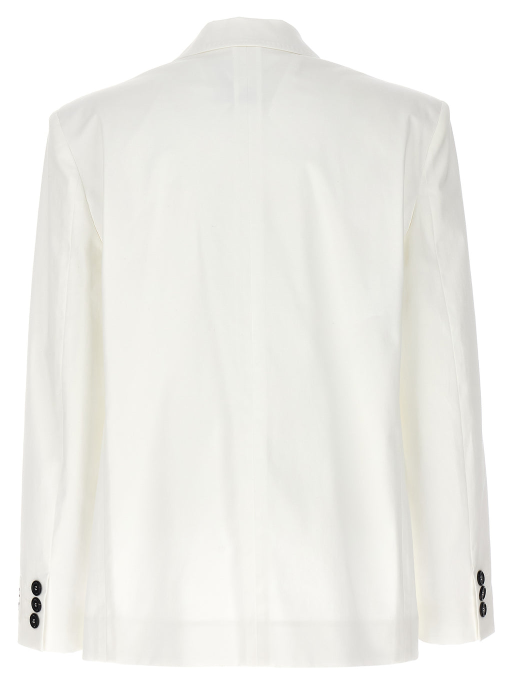 White Cotton Blazer