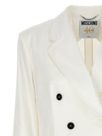 White Cotton Blazer
