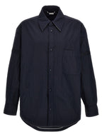 Blue Polyamide Blouse