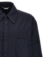 Blue Polyamide Blouse