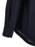 Blue Polyamide Blouse
