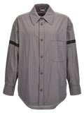 Gray Polyamide Blouse