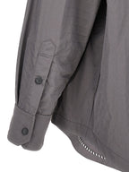 Gray Polyamide Blouse