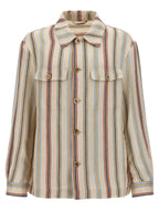 Multicolor Linen Blouse