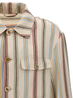 Multicolor Linen Blouse