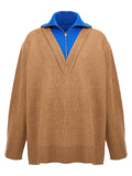 Multicolor Wool Cardigan