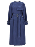 Blue Cotton Coat
