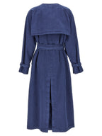 Blue Cotton Coat