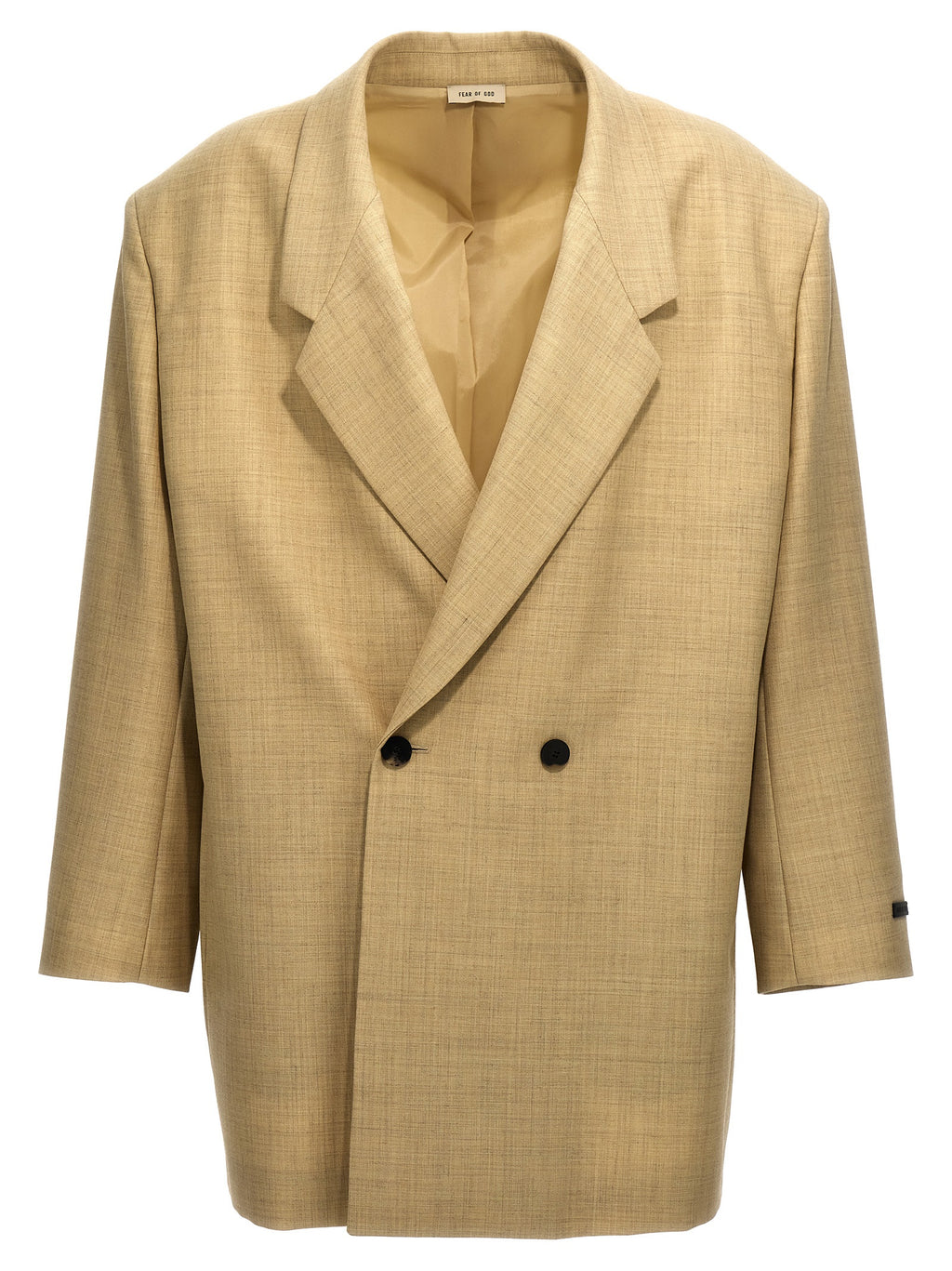 Beige Wool Blazer