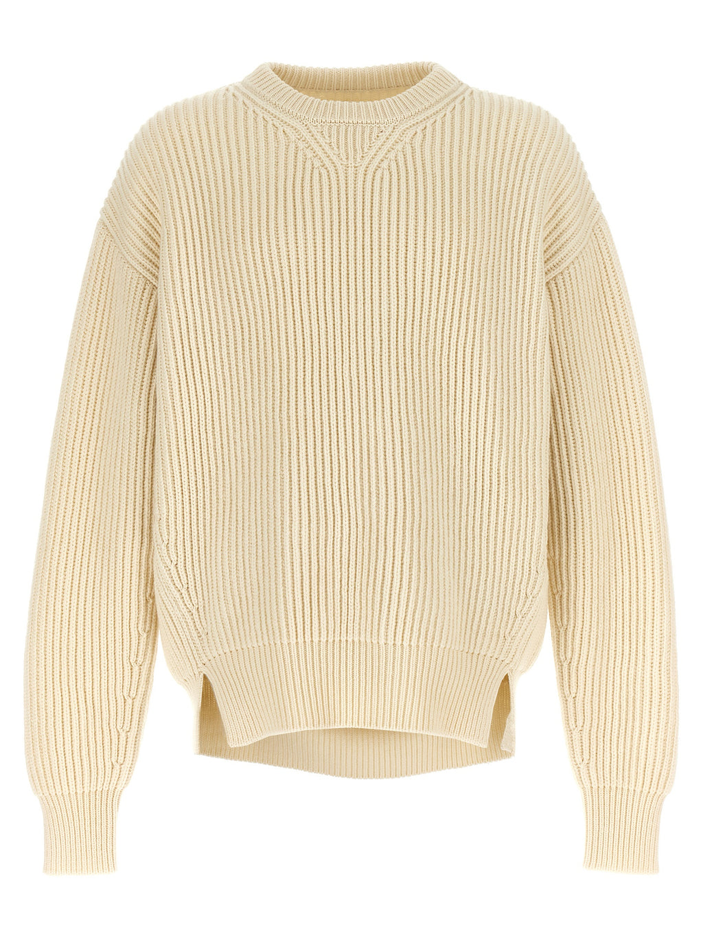 White Wool Cardigan