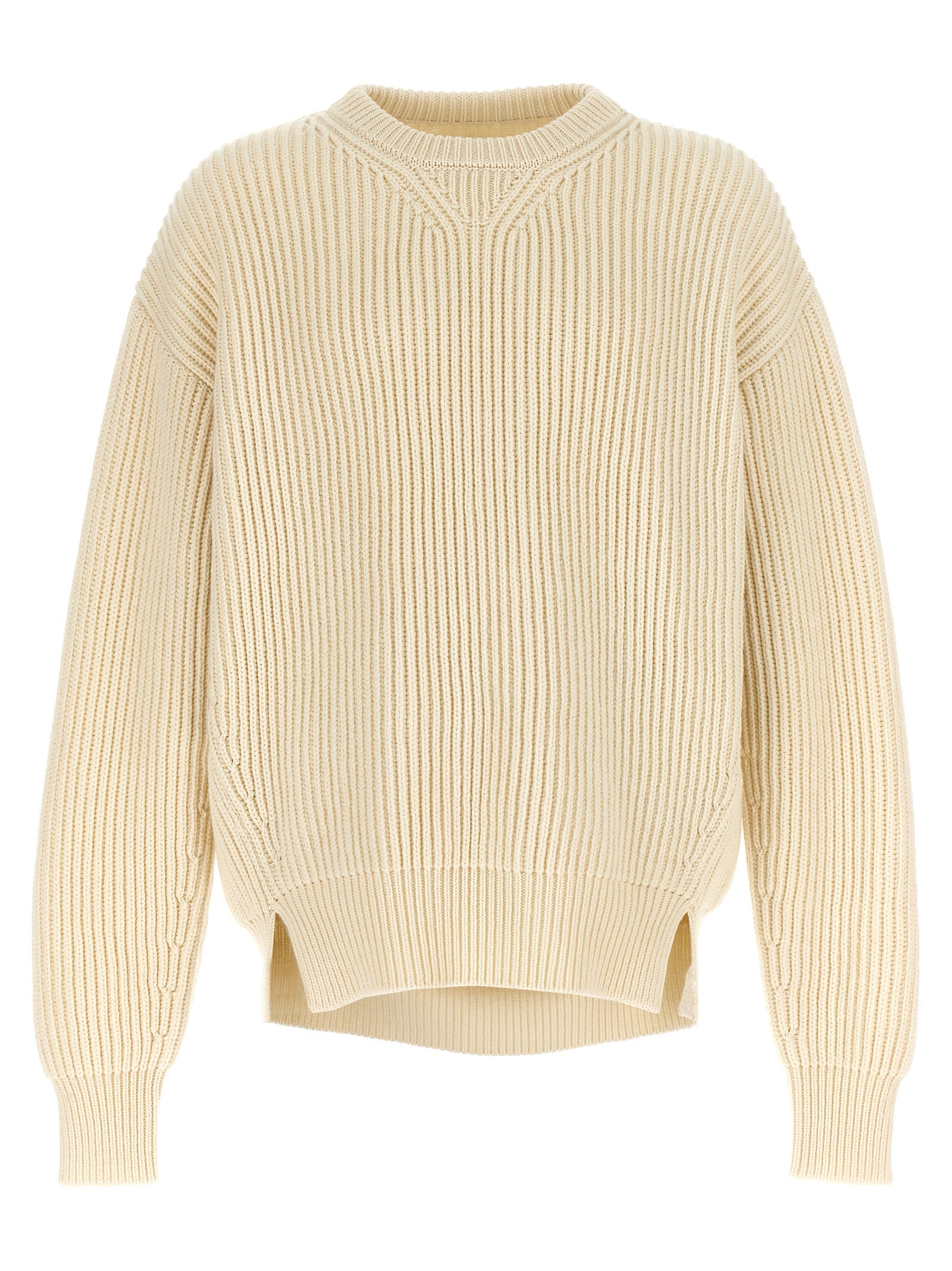 White Wool Cardigan