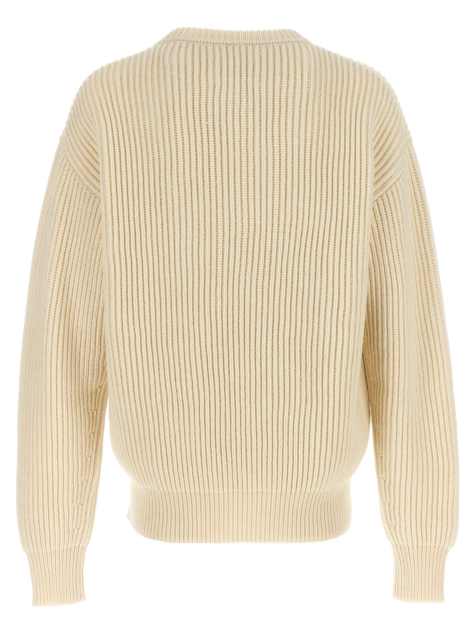 White Wool Cardigan