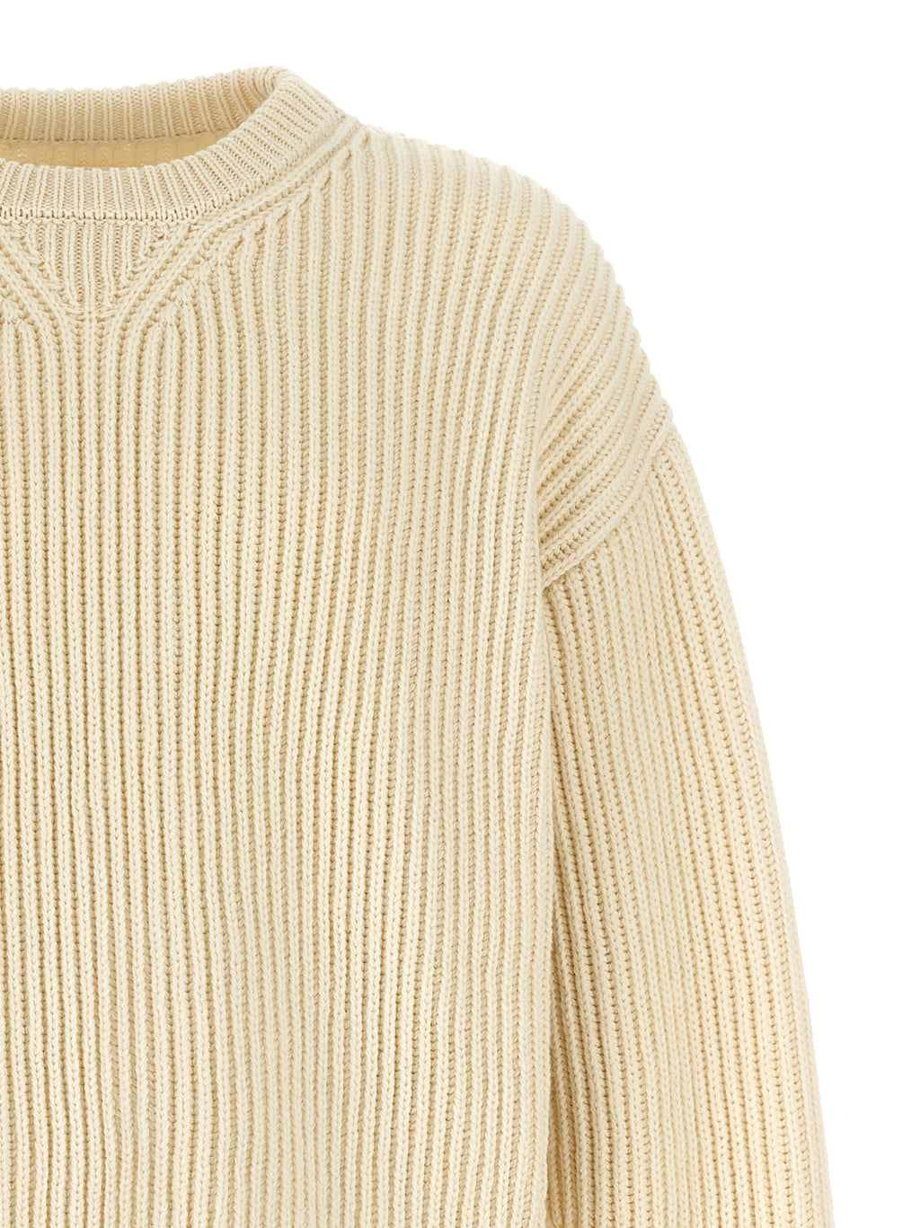 White Wool Cardigan