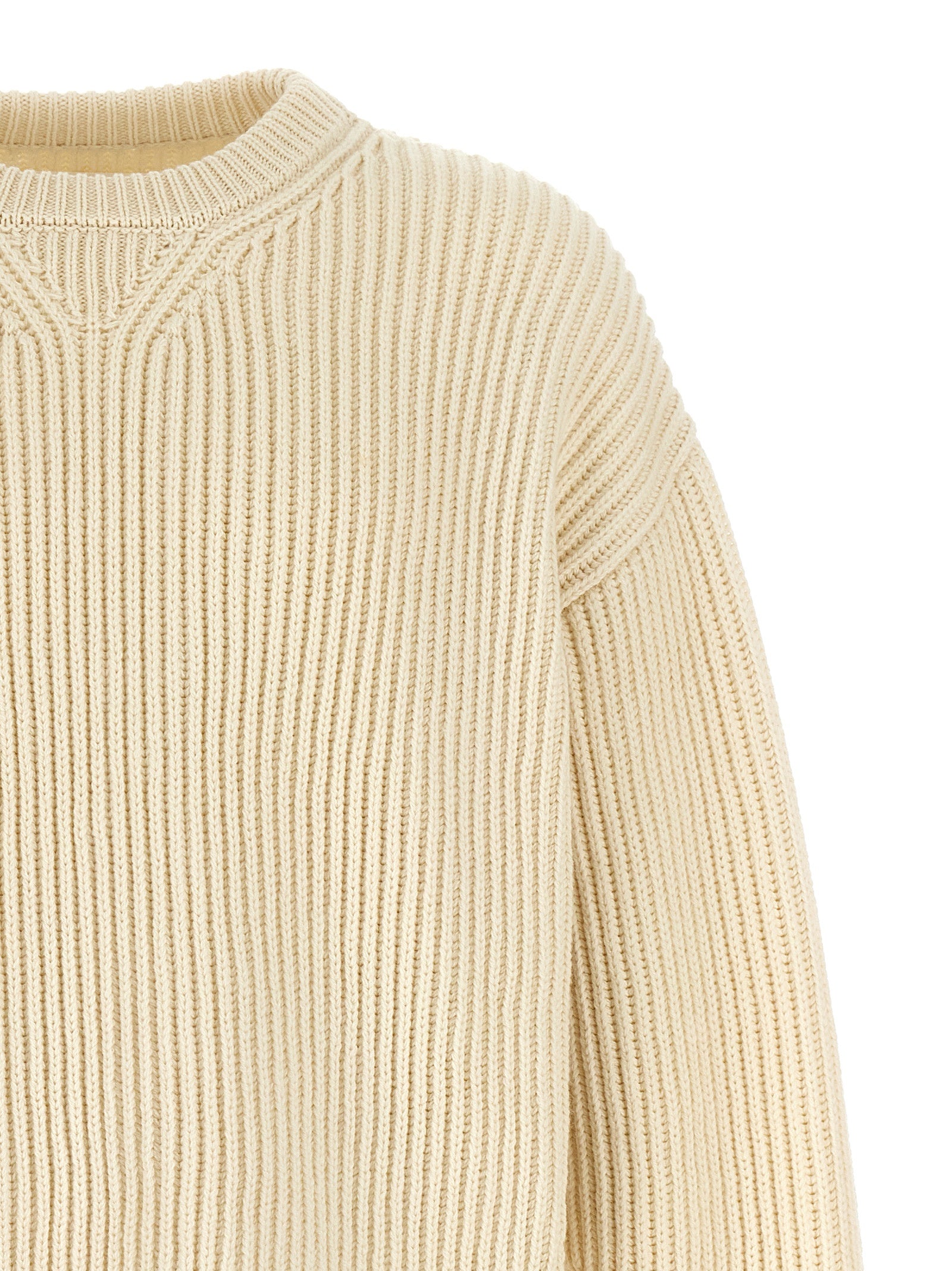 White Wool Cardigan