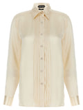 White Silk Blouse