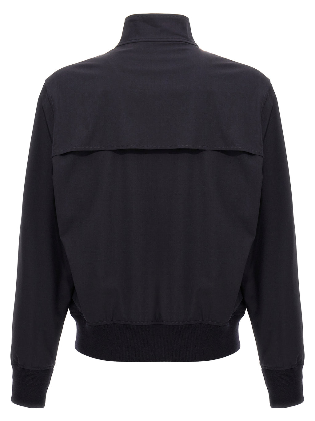 Blue Elastane Bomber