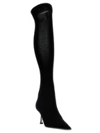 Black Leather Over The Knee