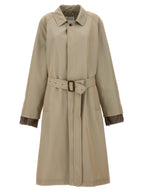 Beige Cotton Coat