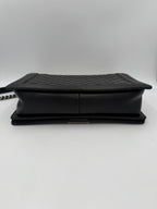 Bicolor Leather Handbag