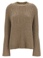 Beige Cashmere Cardigan