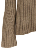 Beige Cashmere Cardigan