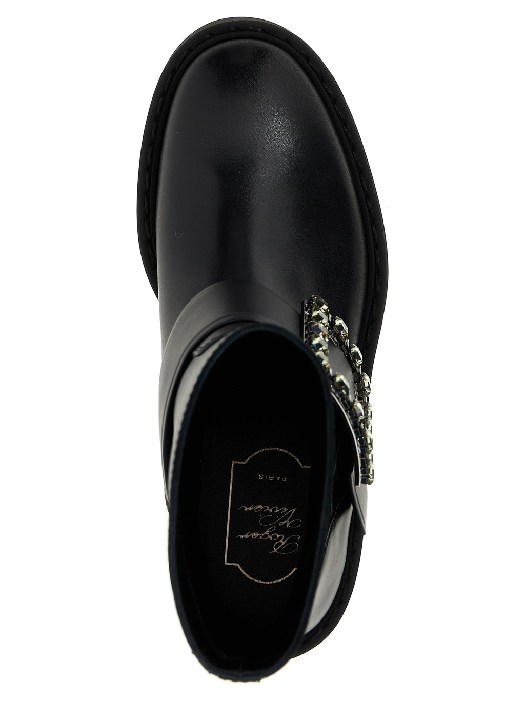 Black Calfskin Ankle Boots