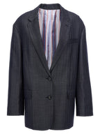 Blue Wool Blazer