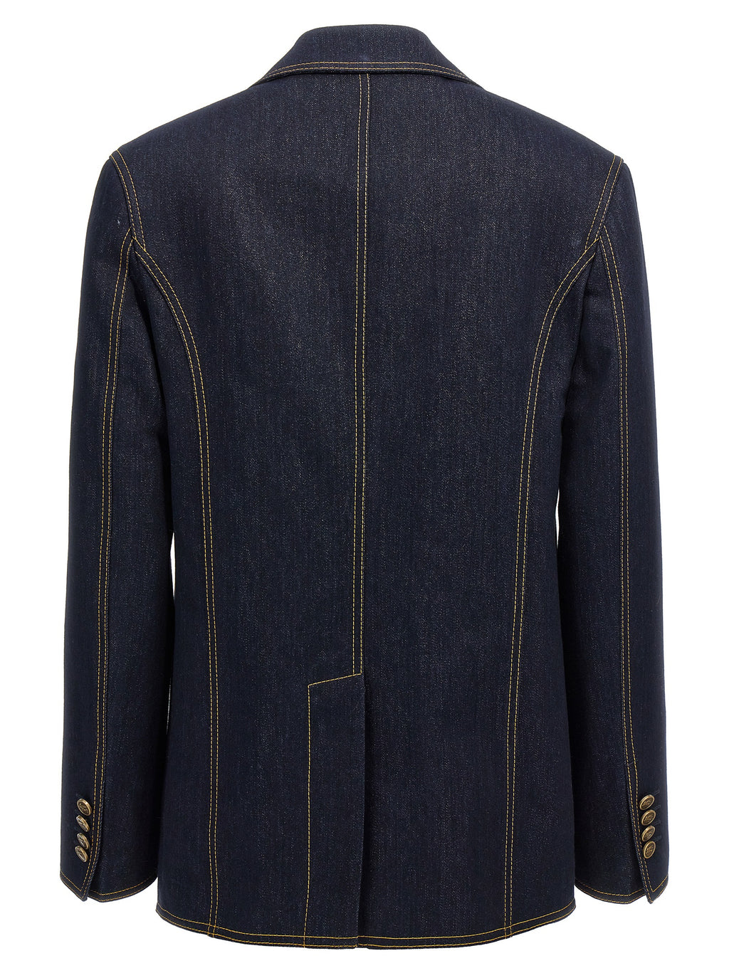 Blue Cotton Blazer