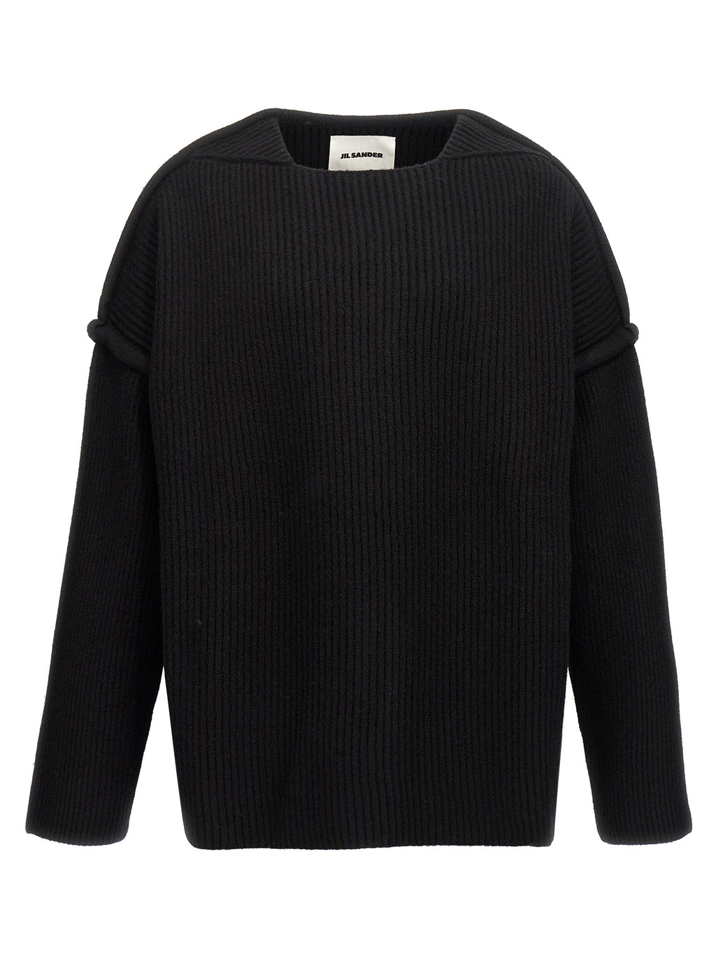 Black Wool Cardigan