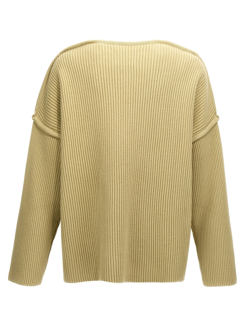 Bicolor Wool Cardigan