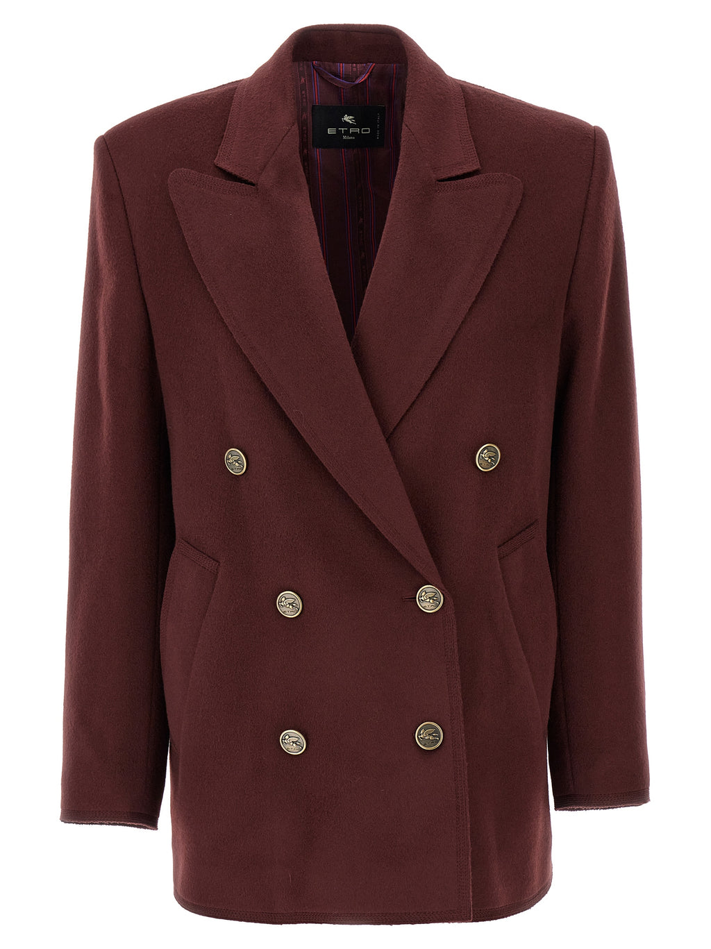 Bordeaux Wool Blazer