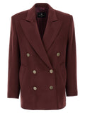 Bordeaux Wool Blazer