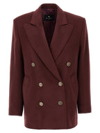 Bordeaux Wool Blazer