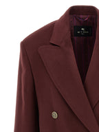 Bordeaux Wool Blazer