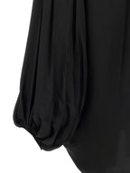 Black Cupro Blouse