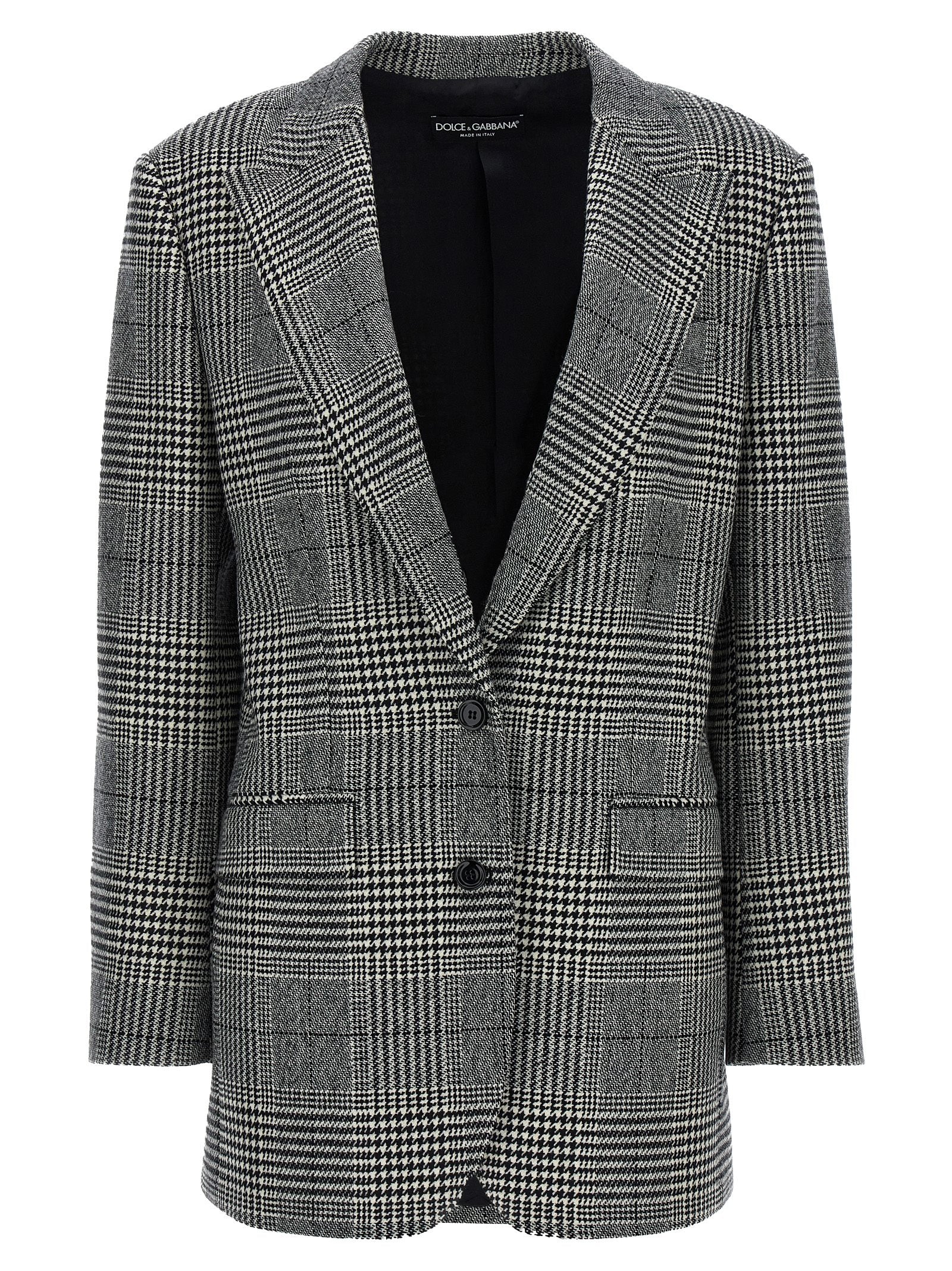 Bicolor Wool Blazer