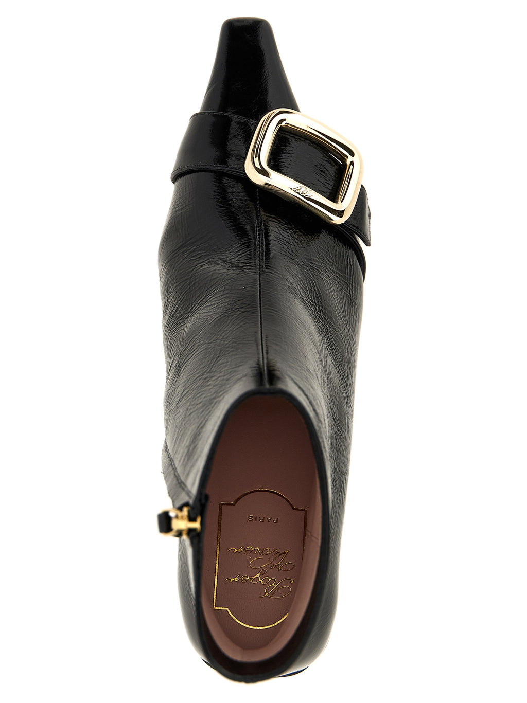 Black Calfskin Ankle Boots