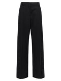 Black Virgin Wool Dress Pants