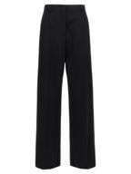Black Virgin Wool Dress Pants