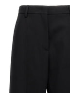 Black Virgin Wool Dress Pants