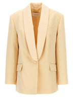 Beige Wool Blazer