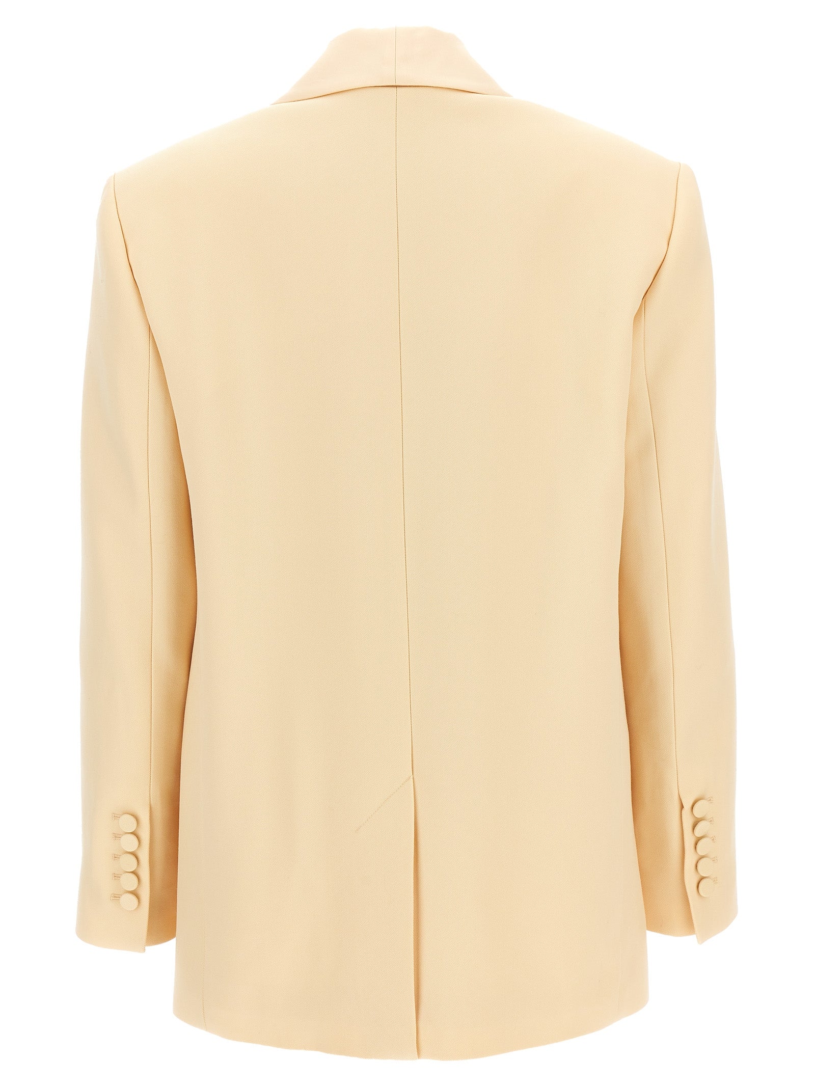 Beige Wool Blazer