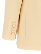 Beige Wool Blazer