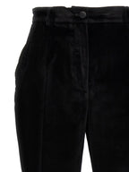Black Cotton Dress Pants