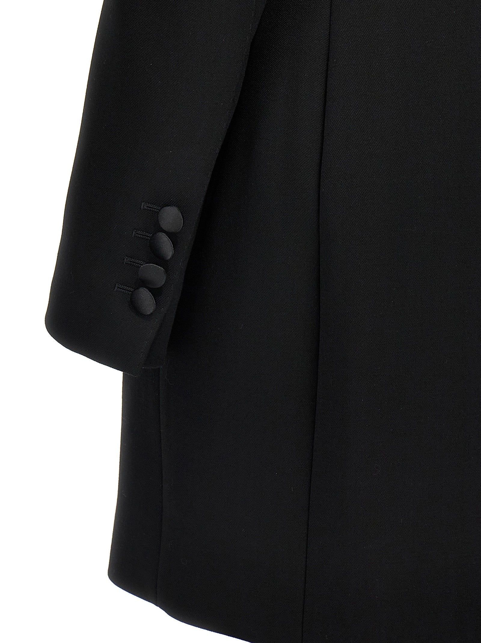 Black Virgin Wool Blazer
